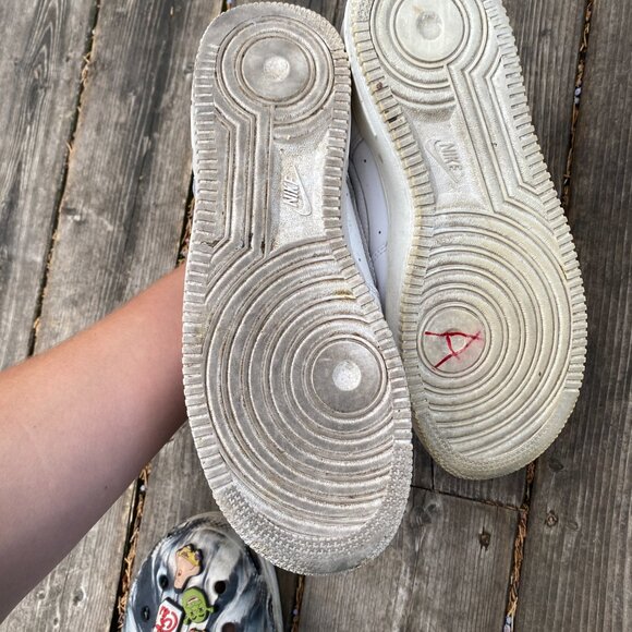 Nike Air Force 1 Low White Size 6 - Picture 7 of 8